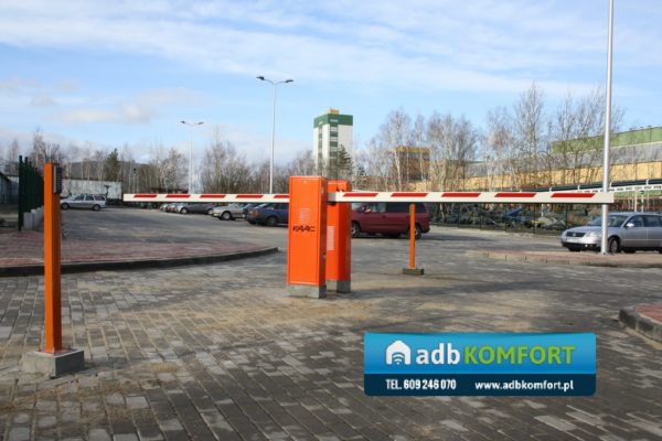 KGHM - szlabany hydrauliczne FAAC RAPID, kontrola dostępu na karty zbliżeniowe, pętle indukcyjne..