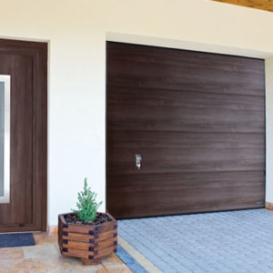 Drzwi Aluminiowe Wiśniowski Deco Basic, brama garażowa garażowa segmentowa